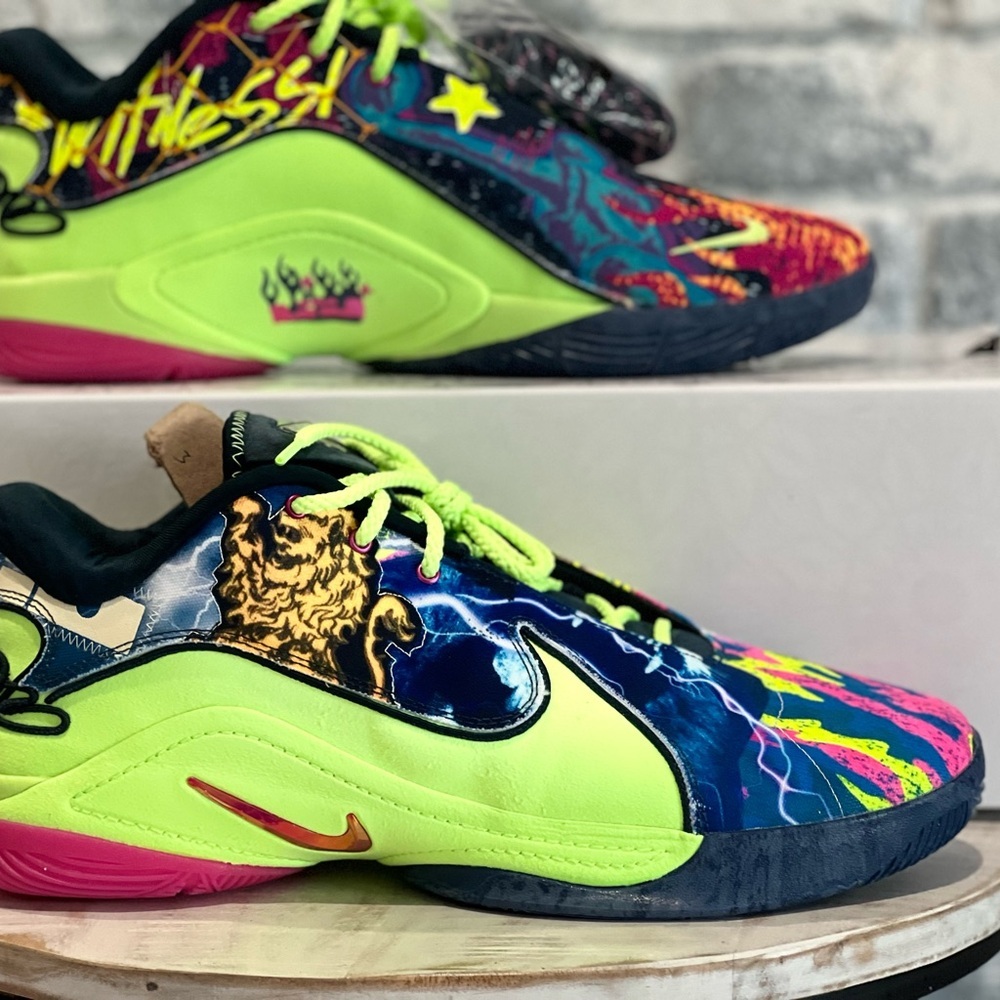 Nike LeBron 22 Bryce’s World Size 13 HV8451-400 New Colorful Sneakers